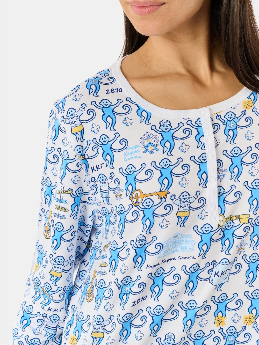 Roller Rabbit KKG pajamas - Picture 3 of 9
